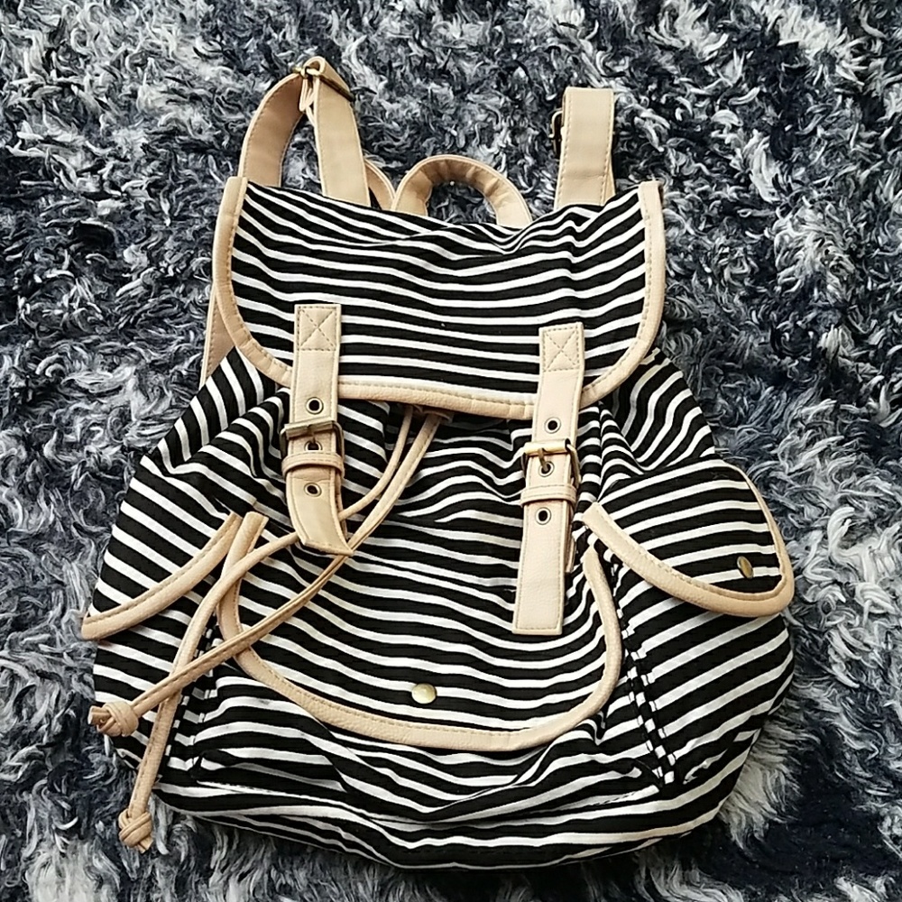 Expressions NYC Cute Stripe Backpack